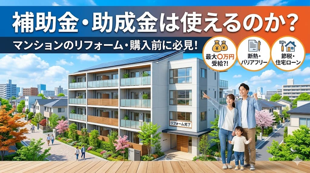 補助金・助成金は使えるのか?