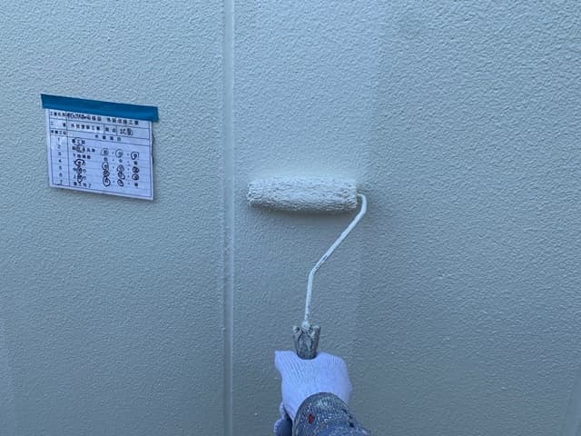 外壁塗装(上塗り)