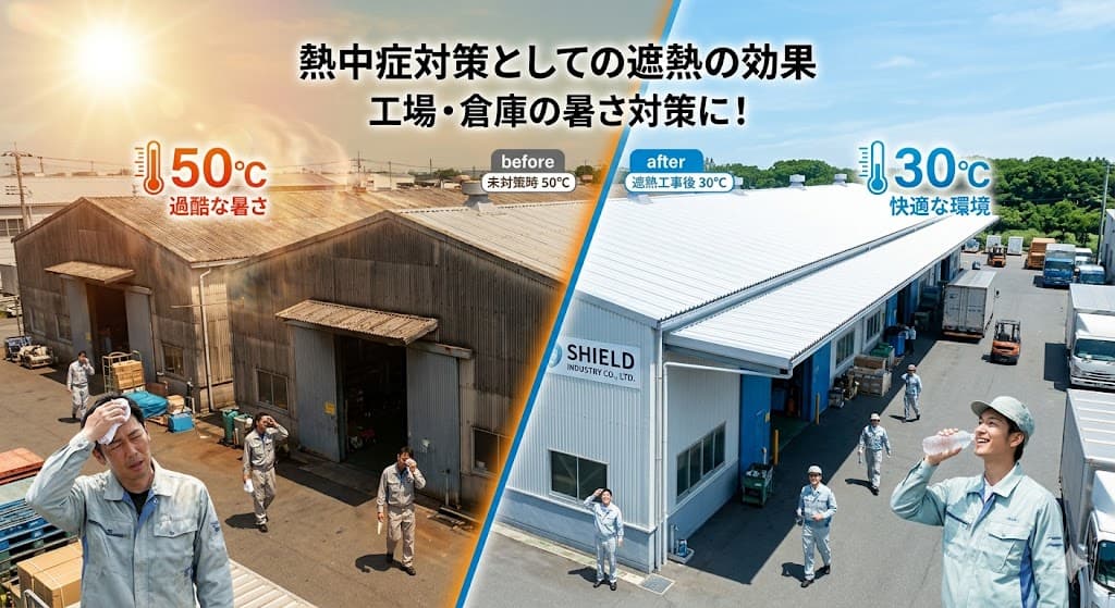 熱中症対策としての遮熱の効果
