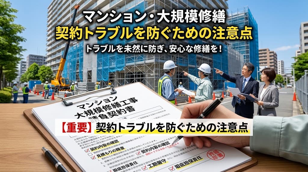 契約トラブルを防ぐための注意点