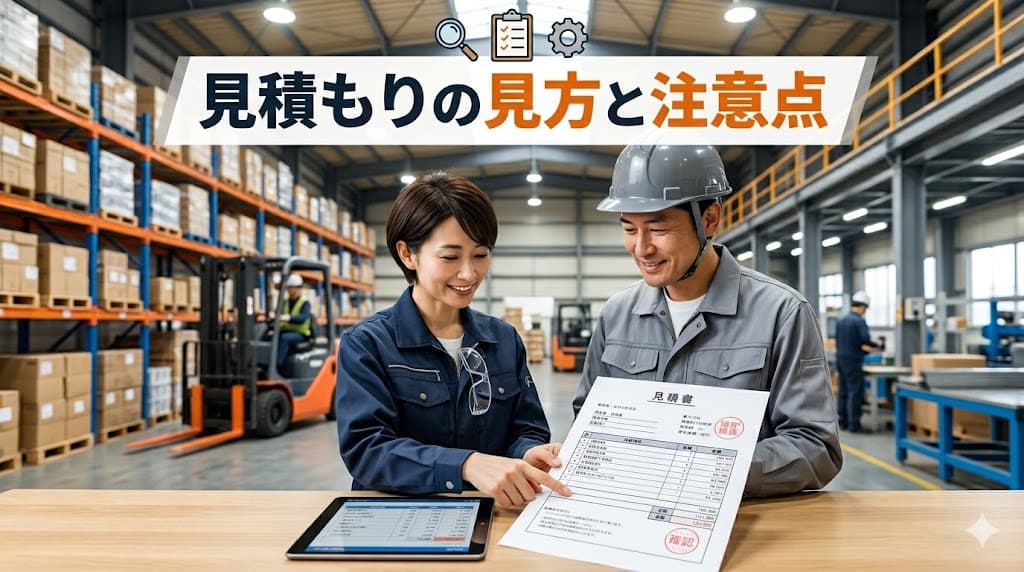 見積もりの見方と注意点