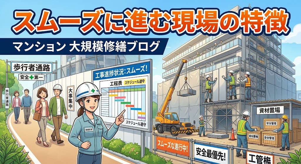 スムーズに進む現場の特徴