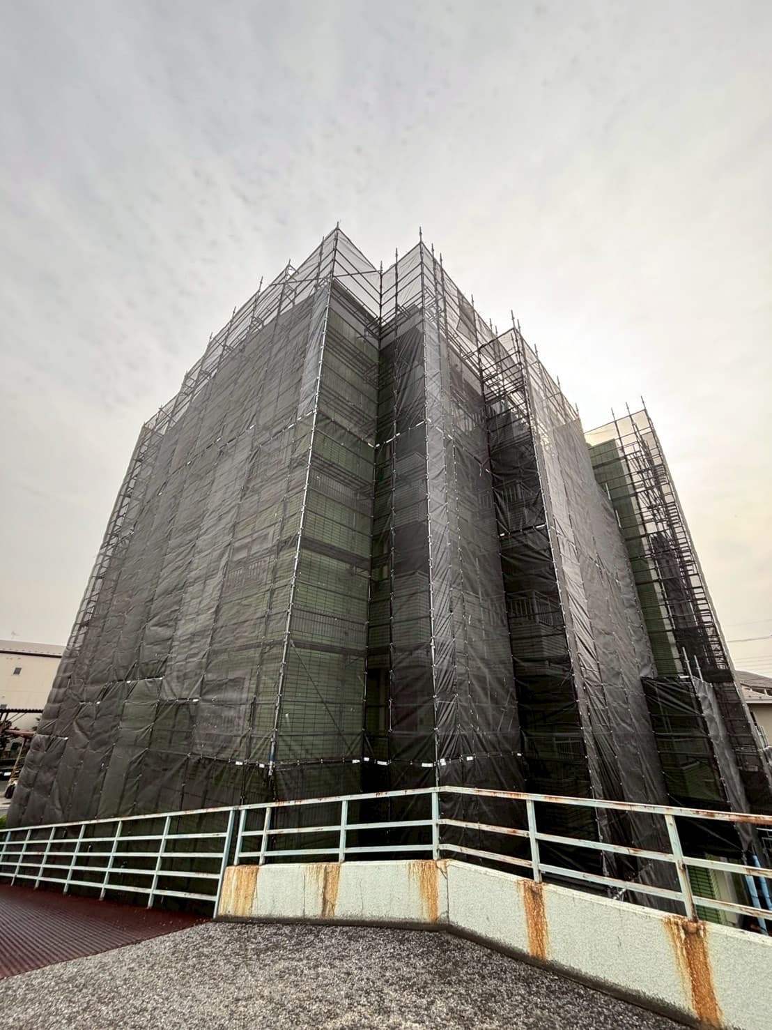 【葛飾区】マンション大規模修繕工事着工