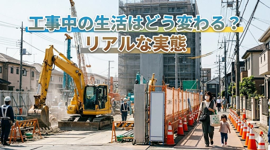 工事中の生活はどう変わる?リアルな実態